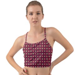 Kaleidoscope Seamless Pattern Mini Tank Bikini Top by Amaryn4rt