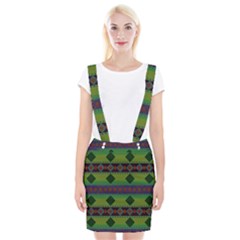 Background Pattern Texture Design Braces Suspender Skirt by Wegoenart