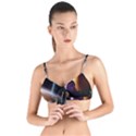 Planets In Space Tie Up Cut Bikini Top View1