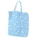 Plane Sky Background Pattern Giant Grocery Tote View1