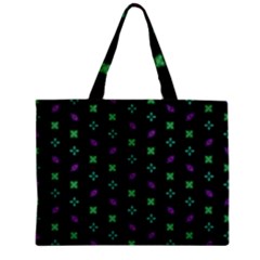 Pattern Background Bright Pattern Zipper Mini Tote Bag by danenraven