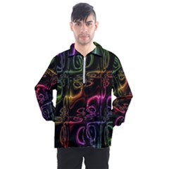 Patina Swirl Men s Half Zip Pullover by MRNStudios