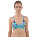 Illustration Design Gardening Texture Wrap Around Bikini Top View1