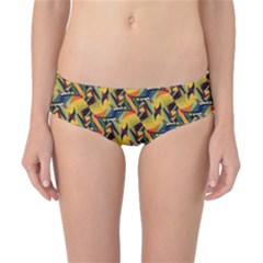 Illustration Geometric Pattern Colorful Pattern Classic Bikini Bottoms by danenraven