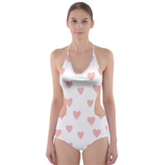 Small Cute Hearts Cut-out One Piece Swimsuit by ConteMonfrey