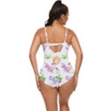 Dinosaurs Are Our Friends  Retro Full Coverage Swimsuit View4
