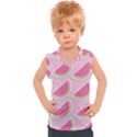 Pink Melon Wayermelon Pattern Food Fruit Melon Kids  Sport Tank Top View1