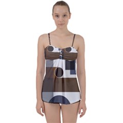 Background Wallpaper Abstract Babydoll Tankini Set by Ravend