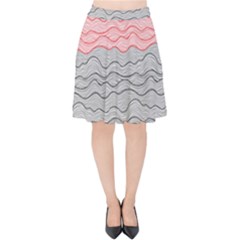 Creation Painting Fantasy Texture Velvet High Waist Skirt by Ravend