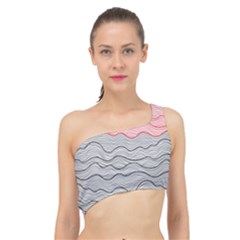 Creation Painting Fantasy Texture Spliced Up Bikini Top  by Ravend