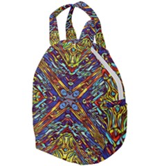 Mosaic Pattern Background Travel Backpacks by Ravend
