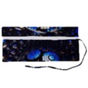 Illustration Tech Galaxy Robot Bot Science Roll Up Canvas Pencil Holder (S) View2