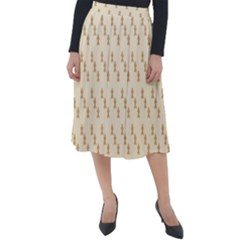 Christmas Wrapping Classic Velour Midi Skirt  by artworkshop