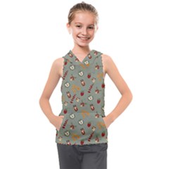 Wild Forest Friends   Kids  Sleeveless Hoodie by ConteMonfrey