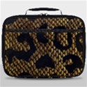 Metallic Snake Skin Pattern Full Print Lunch Bag View1