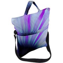 Mirror Fractal Fold Over Handle Tote Bag by Sparkle