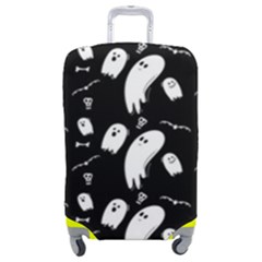 Ghost Background Halloween Luggage Cover (medium) by Wegoenart