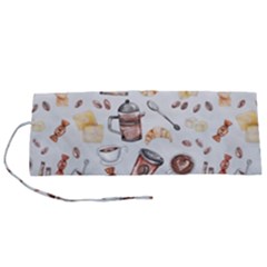 Coffee Coffeemania Caffeine Roll Up Canvas Pencil Holder (s) by Wegoenart