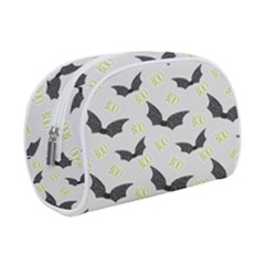 Boo! Bat Rain - Halloween Decor  Make Up Case (small) by ConteMonfrey