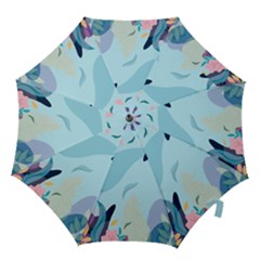 Illustration Leaves Leaf Nature Background Plant Hook Handle Umbrellas (medium) by Ravend