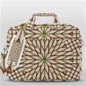 Kaleidoscope Line Triangle Pattern MacBook Pro 16  Shoulder Laptop Bag View3