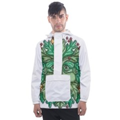 Im Fourth Dimension Colour 82 Men s Front Pocket Pullover Windbreaker by imanmulyana