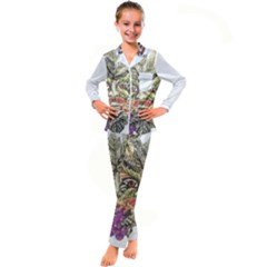 Im Fourth Dimension Colour 85 Kid s Satin Long Sleeve Pajamas Set by imanmulyana