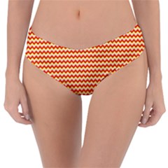 Pattern Zig Zag Stripe Geometric Reversible Classic Bikini Bottoms by Ravend