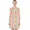 Cupcake Pattern Lollipop Adorable in Chiffon Dress View1