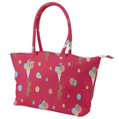 Bear 4 Canvas Shoulder Bag by nateshop