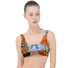 Eiffel Tower Landmark Architecture  Artistic The Little Details Bikini Top by danenraven