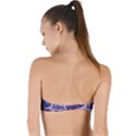 Illustration Castle Mountain Tower Sky Twist Bandeau Bikini Top View2