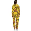 Duck Cartoon Background Pattern Cropped Zip Up Lounge Set View2