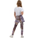 Marble Pattern Texture Rock Stone Surface Tile Kids  Skirted Pants View2