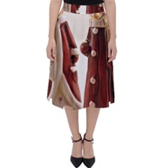 Christmas Figures 3 Classic Midi Skirt by artworkshop