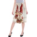 Christmas Figures4 Midi Beach Skirt View1