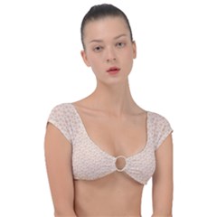 Romantic Little Hearts   Cap Sleeve Ring Bikini Top by ConteMonfrey