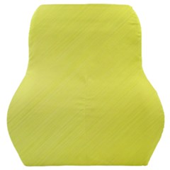 Background-texture-yellow Car Seat Back Cushion  by nateshop