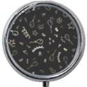 Background Graphic Beautiful Mini Round Pill Box View1