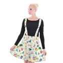 Pattern School Bag Pencil Triangle Suspender Skater Skirt View1