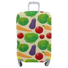 Food Illustration Pattern Texture Luggage Cover (medium) by Ravend
