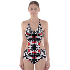 A-new-light Cut-out One Piece Swimsuit by DECOMARKLLC