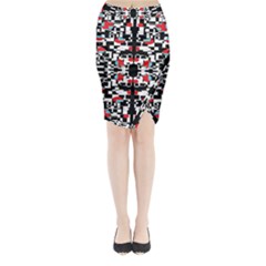 A-new-light Midi Wrap Pencil Skirt by DECOMARKLLC