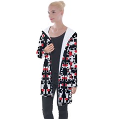 A-new-light Longline Hooded Cardigan by DECOMARKLLC