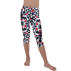 A-new-light Kids  Lightweight Velour Capri Leggings  by DECOMARKLLC