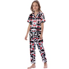 A-new-light Kids  Satin Short Sleeve Pajamas Set by DECOMARKLLC