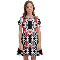 A-new-light Kids  Puff Sleeved Dress by DECOMARKLLC