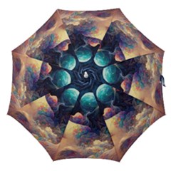 Quantum Physics Dreaming Lucid Straight Umbrellas by Ravend