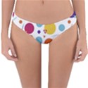Background Polka Dot Reversible Hipster Bikini Bottoms View3