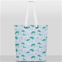 Flower Pattern Wallpaper Seamless Full Print Rope Handle Tote (Small) View1